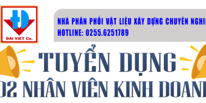 Tuyển dụng 02 nhân viên kinh doanh Tuyển dụng 02 nhân viên kinh doanh